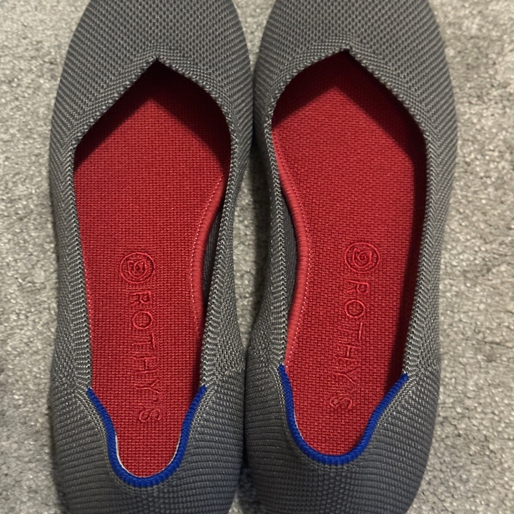 Rothy's “The Flat” in Gray - Like New